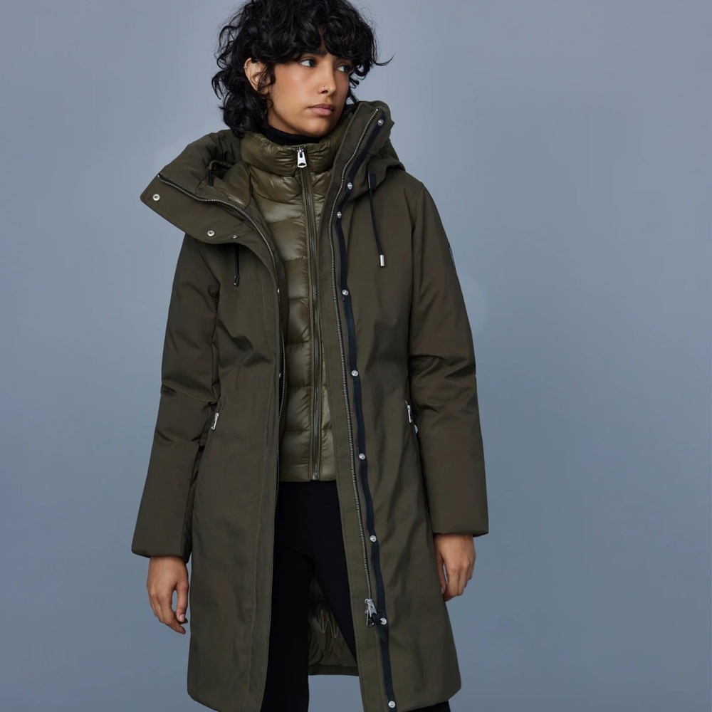 Mackage Shiloh Coat in Olive